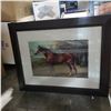 Image 4 : 8 Pcs Assorted Framed Wall Art - Horses, Wildlife & Landscape Prints