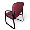 Image 2 : 4 Uline Burgundy Office Chairs