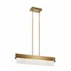 Image 1 : Group of 3 Kichler Natural Brass LED Fixtures