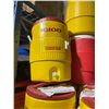 Image 3 : Group of Igloo Industrial 10-Gallon Drinking Water Coolers