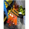 Image 2 : Mixed Lot of Safety Gear Includes Neon Hard Hats and Traffic Cones