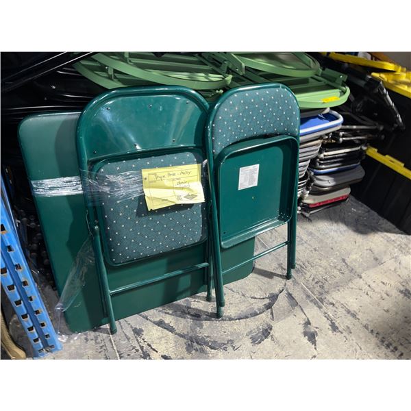 Large Group of 40+ Folding Tables and Chairs