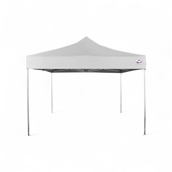 Impact Instant Canopy - White Outdoor Tent with Aluminum Frame, 60" Tall (Folded)