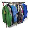 Image 1 : Full Rack of Mixed Casual Clothing - Hoodies, Tees & Activewear, Assorted Brands & Sizes - Rack Not 