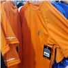 Image 4 : Full Rack of Branded T-Shirts & Hoodies - Orange, Blue & Neutral Colors, Assorte