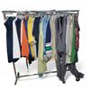 Image 1 : Full Rack of Mixed Clothing - Polos, Shirts, Pants & All-Star Jersey, Assorted S