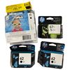 Image 1 : Group of 7 - New HP Ink Cartridges - RV: 210 CAD (6 Boxes 62 Black + 62 Photo + 1 Box 67XL Tri-Color