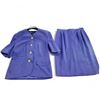 Image 1 : Louis Féraud for Holt Renfrew Royal Blue Two-Piece Skirt Suit (Size US 10)