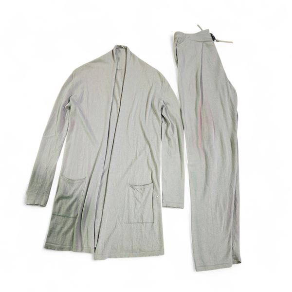 Black Goat Cashmere 2-Piece, Cardigans and Pants - Beige (Size M)