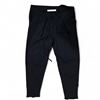 Image 4 : Black Goat Cashmere Black Loungewear Set – Long Cardigan & Jogger Pants (Size M)