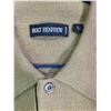 Image 3 : Holt Renfrew Camel Long Sleeve Polo Sweater (Size L)