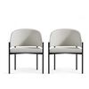 Image 1 : Rove Concepts Solana Dining Chairs Set of 2 - RV $934 CAD - New Showroom Display