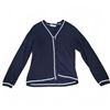 Image 3 : Jaeger Navy Wool Blazer & 100% Cotton Cardigan - Made in Great Britain