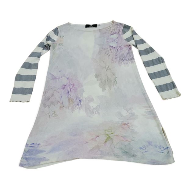 Black Goat Cashmere Long Sleeves Dress (Size M)