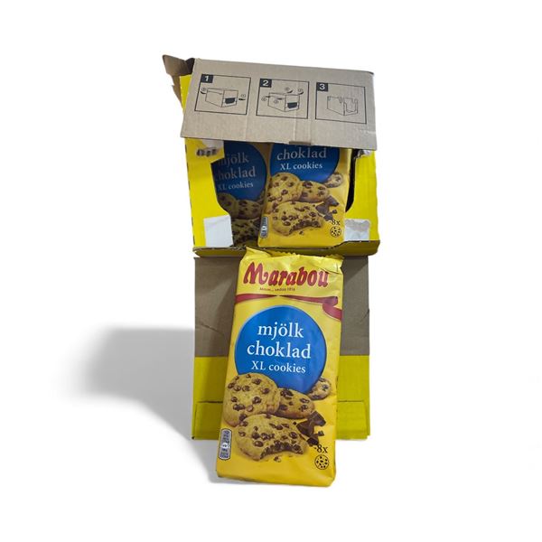 Marabou Milk Chocolate XL Cookies, 2 x 10-Pack (Best Before Dec 5, 2025)