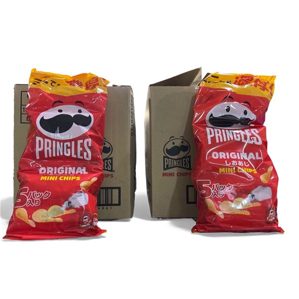 Pringles Mini Chips (2 Boxes) - Original & Sour Cream & Onion (Japanese) (Best By Sept 2025)