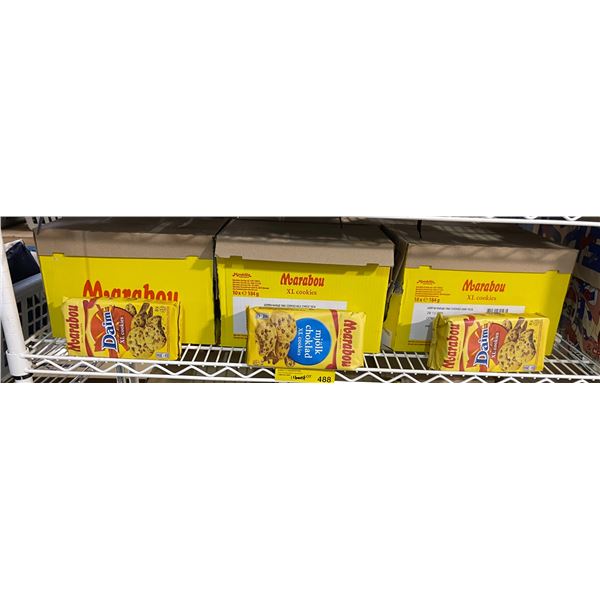 Marabou Milk Chocolate & DAIM XL Cookies, 3 x 10 Pack (Best Before Nov 29, 2025 & Dec 5, 2025)