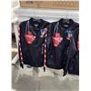 Image 2 : 4 "Fight of the Century" Boxing Bomber Jackets (Size L) Mayweather vs. Pacquiao - RV: $110+ Each