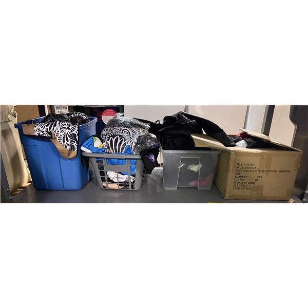 Assorted Clothing Lot - Mixed Styles, Sizes, and Brands