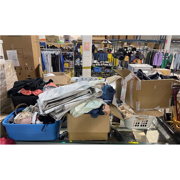 Large Assorted Clothing Lot - Mixed Styles, Sizes, and Brands