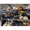 Image 5 : 5 Shelves of Assorted Footwear - Mixed Shoes, Heels, and Sneakers (Various Sizes)
