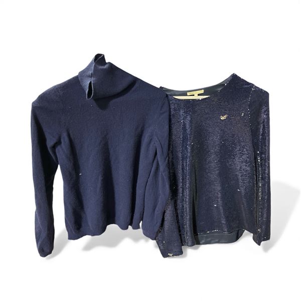 2 Designer Tops - Holt Renfrew & Maje (Size 2)