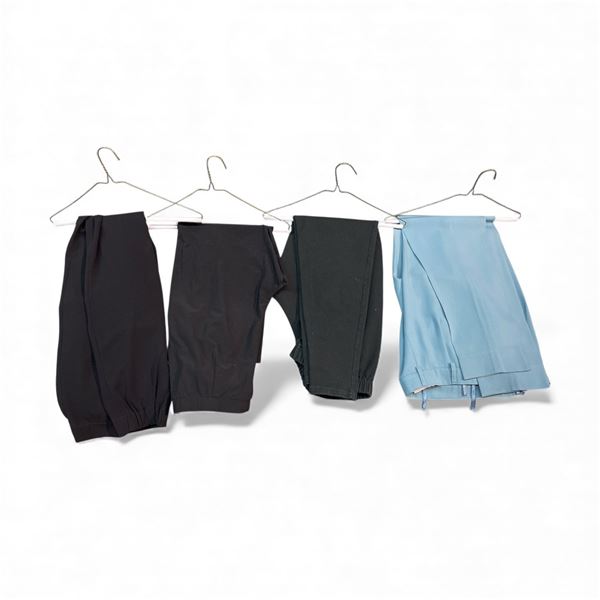4 Pants Assortment - Various Styles and Fabrics