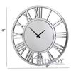 Image 2 : New in Box Shyfoy 18" Acrylic Mirrored Wall Clock - RV: $149 CAD