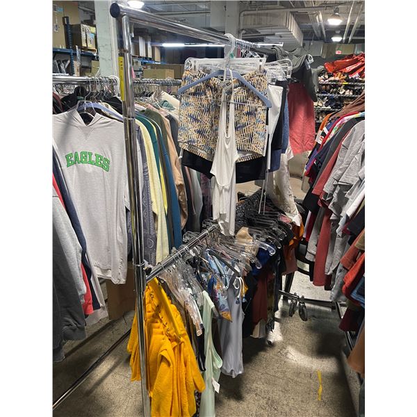 Full Rack of Mixed Clothing