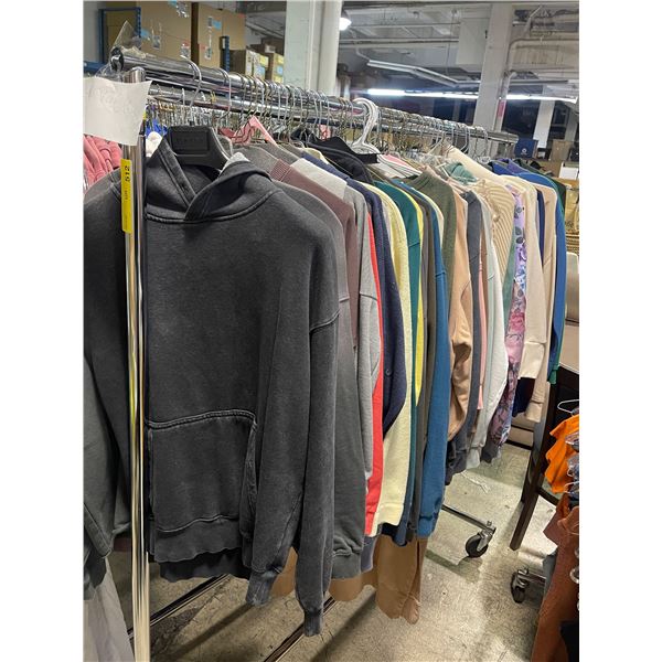 Full Rack of Mixed Clothing