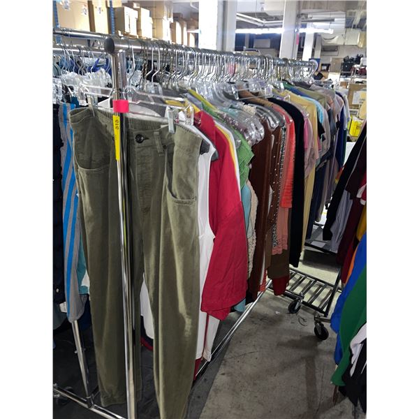 Full Rack of Mixed Clothing