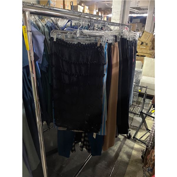 Full Rack of Mixed Clothing