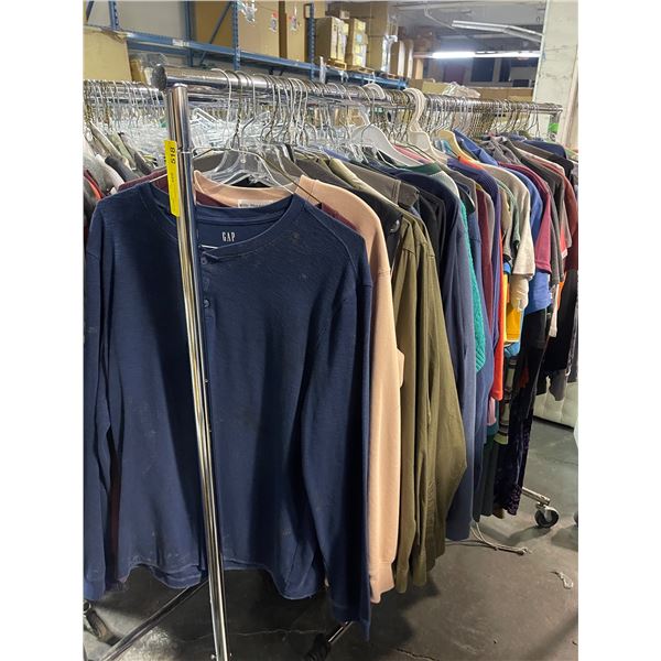 Full Rack of Mixed Clothing