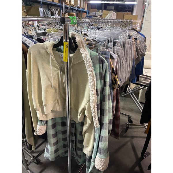 Full Rack of Mixed Clothing