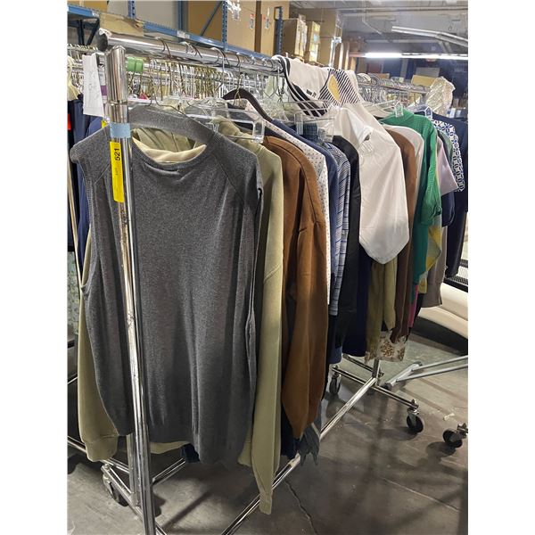 Full Rack of Mixed Clothing