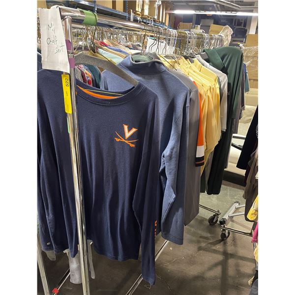 Full Rack of Mixed Clothing