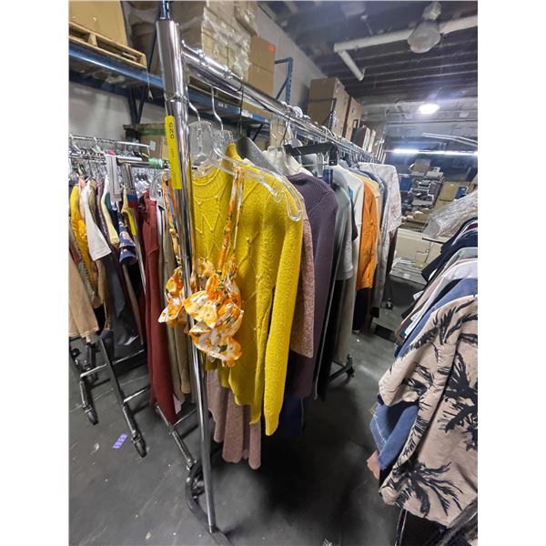 Full Rack of Mixed Clothing