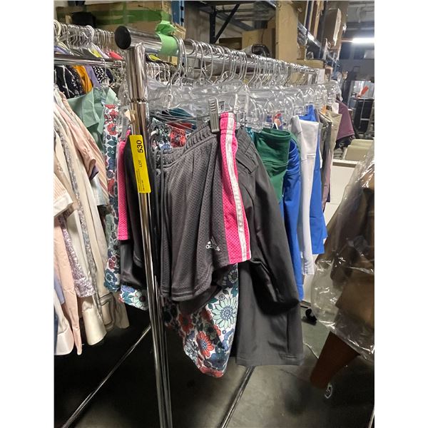 Full Rack of Mixed Clothing