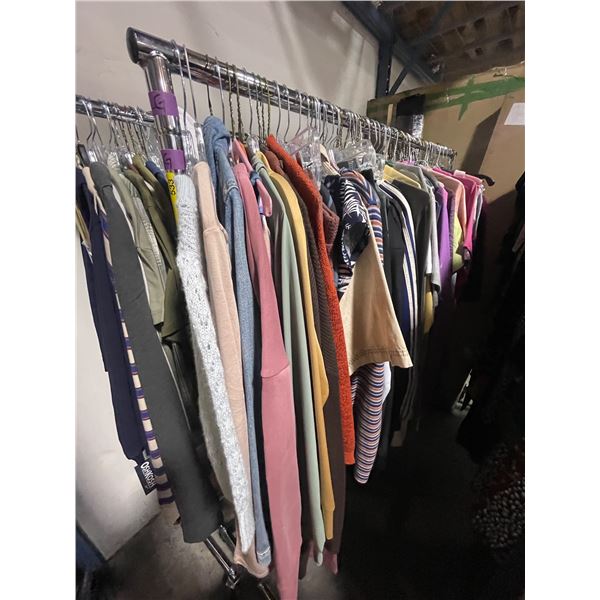 Full Rack of Mixed Clothing