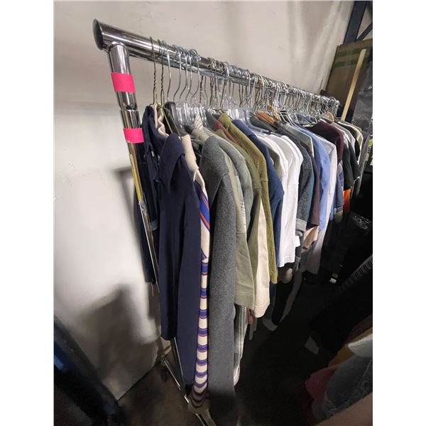 Full Rack of Mixed Clothing