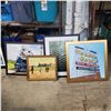 Image 4 : 15 Pcs Assorted Photos Frames and Wall Art - Various Sizes