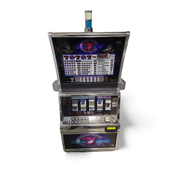Seven Times Pay Slot Machine: Untested / Sold As-Is