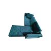 Image 1 : Strucktube RHF Chaise Sectional Sofa - Teal, Approx. H20" x W85" x L32"/63"