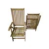 Image 3 : 3 Plastic Adirondack Chair and 2 Wooden Folding Chairs