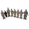 Image 2 : 13 Pcs Stone Statues Items - Warrior Statues, Buddha, and More