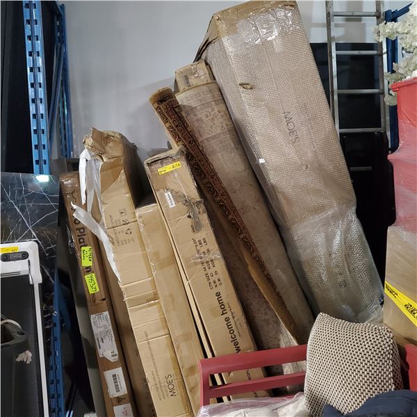 Large Furniture Assortment: Moe's, Sundays, Quality Dining Table & Bed Components