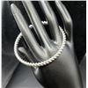 Image 2 : SILPADA STERLING SILVER SET OF 3 HEAVY BANGLE BRACELETS. OPENING FRO EACH BANGLE IS APPROX 2.5â[x=#8