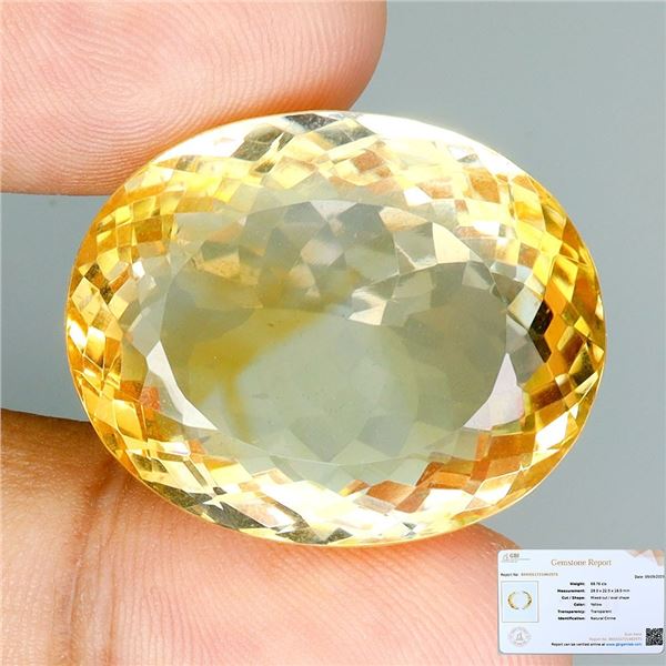 JUMBO 68.76 ct. CITRINE - ESTIMATED Value - CAD 6,800