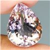 Image 1 : BEAUTIFUL PEAR CUT NATURAL 12 CT. AMETRINE (AMETHYST AND CITRINE) UNTREATED - Estimated Value - CAD 
