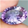 Image 1 : NICE OVAL CONCAVE CUT 7.77 CT. AMETHYST FROM BOLIVIA - Appraised Value CAD 963